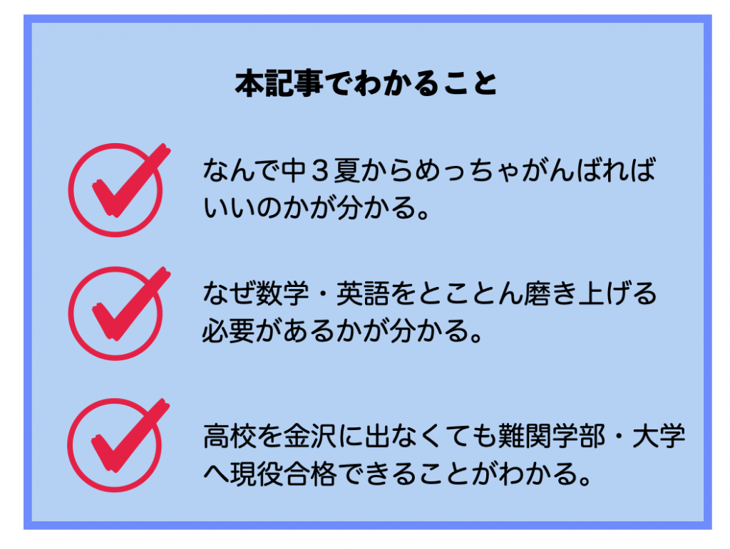 高校受験準備講座 中３夏休み 高校入学 七尾予備校